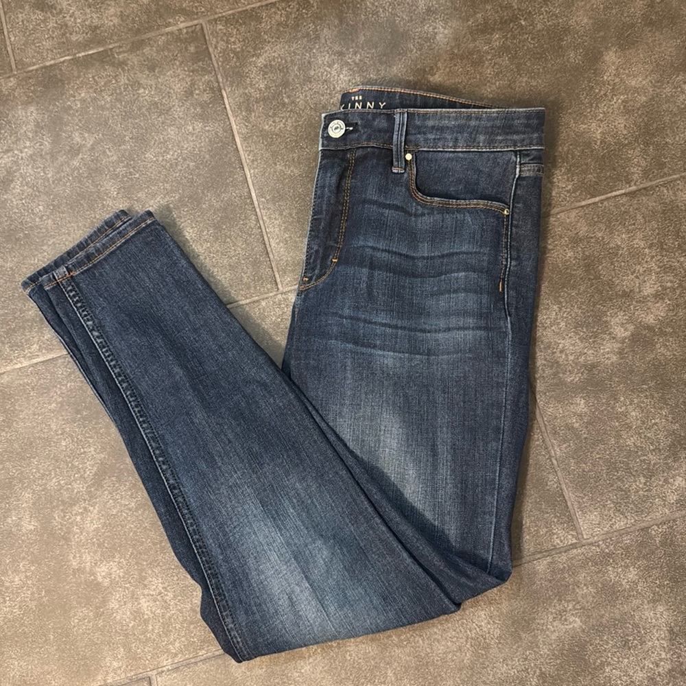 White House Black Market Dark Wash Jeans